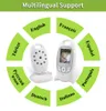 Bebek Monitör 2.0 Inç Renk Güvenlik Kamera 2 Yollu Konuşma Nightvision IR LED Sıcaklık İzleme ile 8 Ninni