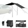 Палатки и укрытия Авто навес Палатка на крыше Вершина для внедорожника Автомобиль Открытый кемпинг Путешествия Пляж Солнцезащитный