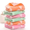 Towel 115g/pc 35x76cm 100% Brocade Face Soft Elegant Cotton Terry Bathroom Hand Towels