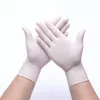 Five Fingers Gloves 20 50pcs Disposable Latex Nitrile Universal Work Gardening Dishwashing Household Cleaning White Black Blue Time Limited