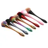 Foundation Makeup Brushes Water DropSmall Waist design Nail Cleaning Brush Acrylic UV Gel Powder Removal Manicure Tools makeupbrush