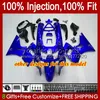 Injectieverbarstingen voor Kawasaki Ninja ZZR-400 ZZR-600 ZZR400 93 94 95 96 97 98 99 00 84HC.0 ZZR600 ZZR 600 400 2001 2002 2003 2004 2005 2006 2007 OEM BODY KIT FABRIEKEND ROOD