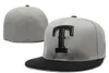Top Whole High Quality Men039s Ranger Red Sport Team Caps en sombreros de campo Diseño completamente cerrado 7 Tamaño 8 Béisbol ajustado G3658286