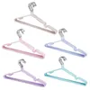 Hangers & Racks 10Pcs/Set Children Adult Non-Slip Metal Shirt Trouser Hook Coat Hanger Clothes Drying Accessories Laundry Storage