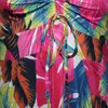 Summer Print Casual Dresses for Women Plus Size Sexy Halter Neck Tropical Split Beach Party Wedding Guest Maxi Dress