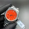 LMJLI-Mens Macchinari automatici orologi 36mm in acciaio inox super luminoso orologi da polso da donna orologi impermeabili Montre de Luxe