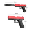 2 Unids / Set Bullet Shooter Hareketli Kısa Renk Bullet Silah Sniper Oyuncak Silah Glo Çocuk Oyuncak, Doğum Günü Hediyesi H0913