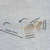 細かいアクセサリー古代の丸みのサングラスメタルフレームサングラスレトロな色合いメンズゴーグルを運転するための透明なメガネ008フランス語