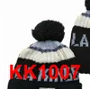 New Lighing Hockey 2021 Hot Beanie Pom Knit Hats Blue Baseball Football Basketball Sport Beanies Mix Match Order All Caps A0