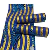 100% coton Top poudre d'or imprime véritable cire Tissu africain dernier concepteur couture robe de mariée Tissu faisant artisanat pagne 210276B