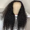Peruki 13x6 HD Aqua Lace Front Curly Human Peruka 150% Remy Indian Hair 30 cali 67 peruki