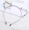 Jul Jingle Bells Cat Ears Headband Holiday Decoration New Year Party Hair Hoops för Women Girl Gold Silver