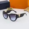 Дизайнер Lou Vut Luxury Cool Sunglasses 2021 Luxury Designer Multi -Color Modern High -Caffence Men and Women Classic Retro Cat Eye Glasses 1174 с оригинальной коробкой
