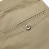 Pantalons pour hommes vêtements travail pantalons chino lâches hommes pantalons costume classique pantalon à jambes larges affaires confortable coton grande taille 210603