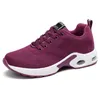 Ontwerper Dames Sneakers Roze Luchtkussen Surface Schoenen Ademend Sporttrainer Hoge Kwaliteit Veterschoenen Mesh Trainers Outdoor Runner Schoen 003