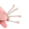 Pet Grind Claws Hemp Rope DIY Cat Nibble Grap Climb Toy Sisal Ropes Scratchers Material Katter Tillbehör Inomhus Dekorationer BH5050 WLY
