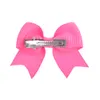 Bébé filles Bowknot gros-grain épingles à cheveux enfants ruban arcs avec pinces crocodile enfants accessoires de cheveux enfant en bas âge arc Barrette YL325