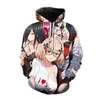 Azur Lane 3D-Druck Hoodies Anime Spiel Männer Frauen Mode Sweatshirt Hoodie Niedlich Sexy Mädchen Harajuku Hip Hop Pullover Unisex Hoody Y0816