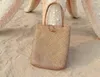 Sac pour femme à bandoulière unique en paille tissée de plage HBP Non-Brand sport.0018