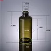 Commercio all'ingrosso 300 pz/lotto Capacità 150 ml Bottiglia Vuota PET Verde con pompa Per L'imballaggio Cosmetico XJI31buon qty