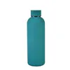 501-600ML Stainless Steel Outdoor Frosted Water Bottle Portable Sports Cup Insulation Travel Vacuum Flask Bottles WLL884