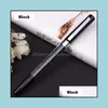 Business IndustrialMetal Crystal Broken Diamond Pen Student Skolkontor Tillbehör BallPoint Present Pennor Skrivverktyg Gåvor Drop Leverans 2