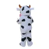 Performance Milk Cow Mascotte Kostuum Halloween Christmas Fancy Party Jurk Animal Cartoon Character Pak Carnaval Unisex Volwassenen Outfit