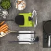 調理器具のレストのキッチンオーガナイザーとドリップパッドフォークスプーンホルダー滑り止めアクセサリー