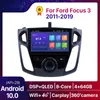 Android 10.0 DSP Multimedia Player Carro DVD Rádio para 2011-2015 Ford Focus Suporte Estéreo Bluetooth WiFi USB OBD2