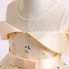 Bébé enfants vêtements printemps été nouvelles filles robe imprimer robe de princesse de mariage enfants robe de fête d'anniversaire 3-10 ans G1215