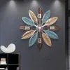 Duvar saatleri kişiselleştirilmiş yaratıcı ışık lüks saat ev dekorasyon basit restoran oturma odası