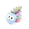 3pc / lot 아기 Teether Pacifier 클립 체인 비즈 진주 실리콘 젖니트 장난감 식품 학년 미니 실리콘 Teether 2509 Q2