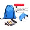 Outdoor-Taschen, Sommer-Rucksack mit Kordelzug, Sackpack, Tagesrucksack, wasserdicht, zur Aufbewahrung, leichte Tasche für Sport, Schwimmen, Reisen