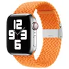 Нилоновая полоса ткани для Apple Watch Brap Series 6 SE 5 4 3 38 мм 40 мм 42 мм 44 мм Регулируемая плетение Solo Loop Elast для ремешка для часов