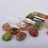 10 ml leere quadratische Glasflasche Parfüm transparente Sprays Flasche Reise tragbare Kosmetikflaschen mit Zerstäuber Sprühflaschen BH5437 TYJ