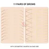 Newest Design Ombre Powder 2 Sided Skin Silicone Tattoo Practice Skin Pink thickness for PMU Tattoo and Microblading Training