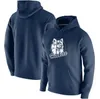 USC Trojans Sweat à capuche en polaire avec logo vintage gris chiné UConn Huskies GGG257N