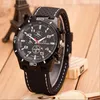 Sports Silicone Men's Watch Fashion Classic Luxury Racing Business Dial Casual Quartz Gifts for Men