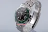 2 kleuren BP Top Best verkopende herenhorloges 41 mm 126610 Groen blauw Keramische ring Saffier Roestvrij 316L CAL 2813 Beweging Mechanisch A299a