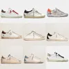 Designer Italien Deluxe Baskets Sneakers Women Casual Shoes Classic White Do-Old Sequin Dirty Man Superstar Flat Flat