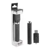 Slim Twist Pen Quad Twist Pré-aqueça Bateria 650mAh 900mAh 1100mAh com caixa de exposição Vaia de tensão variável 510