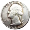 10pcs عملة الولايات المتحدة الفنون والحرف مجموعة من 19321964psd واشنطن ربع نسخة تزيين العملة المعدنية التذكارية 7840863
