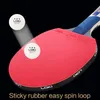 Star Super Sticky Racchetta da ping pong PingPong Bat Competition Pong Paddle Facile controllo per racchette Loop Arc