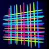 100 adet Partisi Floresan Işık Glow Sticks Bilezikler Kolye Neon Düğün Parti Glow Için Renkli Glow Sopa 50 adet