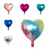 Aluminum Foil Balloon Heart-Shaped Balloons Scene Decorated with Champagne Gold Rose Gold Party Supplies 18 inch YL639