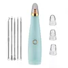 Facial Blackhead Remover Pimple Face Pore Acne Cleaner Blackhead Suction Device Black Point Vacuum Cleaner Tool Needle Kit