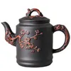 Yixing Zisha POL-бак из нержавеющей стали фильтр чайник большой емкости цветок одно чайник чайник набор домашний 550 мл 210813