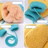 Mitaines tricotées en velours épais pour bébés filles et garçons, gants d'extérieur et d'hiver pour garder au chaud, pour enfants de 2 à 4 ans, M3656