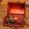 200 stks vintage sieraden doos organizer opslag case mini hout bloem patroon metalen container handgemaakte houten kleine dozen