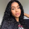 Wig Wig Curly Lace Front Human Hair Wigs for Black Women Bob Long Deep Frontal Brésilien Wig humide et Wavy HD Fullg998208717